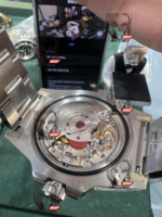 Rolex Submariner series PHANTOMLAB&ROLEX co-branded crystal series watch size 40?L PMMA crystal case with 3135 blue spring mechanical movement imported from Thailand rubber strap - 图片 13