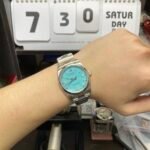 Rolex Oyster Perpetual Series m126000-0006, Tiffany Blue Dial, 36mm size. - 图片 12