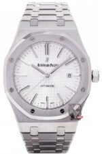 Audemars Piguet Royal Oak Offshore Series 15400ST.OO.1220ST.02, White Dial with Stainless Steel Bracelet, 41mm Size.