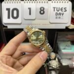 Rolex Datejust Series m278273-0030, Mint Green Dial Two-Tone Gold Case, 31mm size, Jubilee stainless steel bracelet. - 图片 3