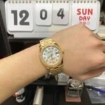 Rolex Datejust Series 116243-63603, Full Gold Diamond Bezel, 36mm Size, Three-Link Steel Bracelet. - 图片 5