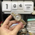 Rolex Datejust Series m278383rbr-0028, Two-Tone Gold Case with Mother-of-Pearl Dial and Diamond Bezel, 31mm size, Jubilee stainless steel bracelet. - 图片 3