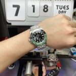 Rolex GMT-Master II series m126720vtnr-0002, Black-Green Bezel "Sprite" Left-Handed, 40mm Size. - 图片 12