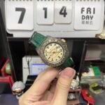 Rolex GMT-MASTER ?? DIW modify diw modify Desert Eagle carbon fiber shell 3186 movement rubber strap - 图片 2