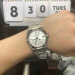 Vacheron Constantin Overseas Collections series 4500V110A-B126, White Dial Steel Bracelet Sunburst Patterned Brushed Dial, 41mm Size. - 图片 5