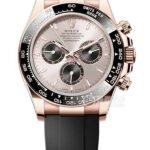 Rolex Cosmograph Daytona Series m126515ln-0006, Rose Gold Case Pink Dial Ceramic Bezel, 40mm Size.