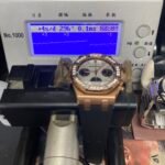 Audemars Piguet Royal Oak Offshore Series 26231OR.ZZ.D003CA.01, Rose Gold Case White Dial Diamond Bezel Rubber Strap, 37mm Size - 图片 13