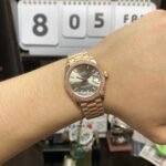 Rolex Datejust Series m279135rbr-0025, Rose Gold Case Grey Dial with Diamond Bezel, 28mm size. - 图片 5