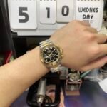 Rolex Cosmograph Daytona Series m116503-0004, two-tone gold case black dial, 40mm size. - 图片 6