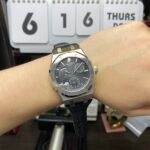 Audemars Piguet Royal Oak Series 26124ST.OO.D018CR.01, Silver Case Black Dial, 39mm Size. - 图片 5