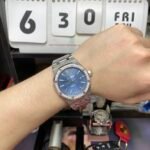 Audemars Piguet Royal Oak Series 15400ST, ICE Blue Dial, diamond brezel, 41mm size. - 图片 5