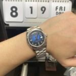 Rolex Day-Date Series m128236-0005, Gradient Blue Dial Diamond Hour Markers, 36mm Size. - 图片 6