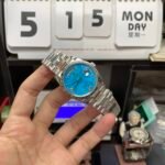 Rolex Day-Date series m128239-0044, Turquoise Dial, 36mm size. - 图片 3
