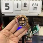 Rolex Daytona series 116588 TBR, RAINBOW DAYTONA ROSE Gold Case,GEM SCALE 40mm size. - 图片 2