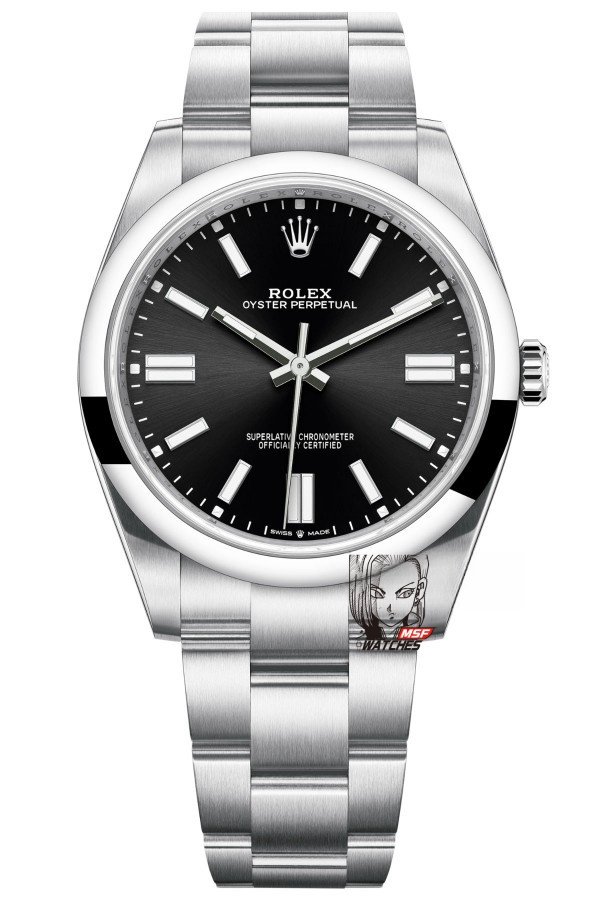 46b12d57f71acfa8e8775c730a9d1179.jpg Rolex Oyster Perpetual series m124300-0002, Black Dial with Stick Indexes, 41mm size. - 图片 1