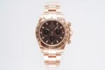 ROLEX DAYTONA ALL ROSE GOLD BROWN DIAL SIZE 40MM