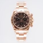 ROLEX DAYTONA ALL ROSE GOLD BROWN DIAL SIZE 40MM