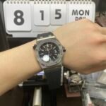 Audemars Piguet Royal Oak Offshore Series 15710ST.OO.A002CA.01, Black Transparent Caseback, 42mm Size. - 图片 12