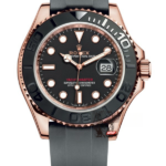 Rolex Yacht-Master Series m126655-0002, Rose Gold Yacht, 40mm size.
