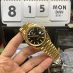 Rolex Day-Date Series m228238-0067, Ice Sugar Diamond Black Dial All-Gold Design, 40mm Size. - 图片 14