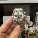 Rolex Cosmograph Daytona Series 904L STEEL BREZEL GREY DIAL PERSIDENT STRAP, 40mm size.