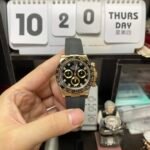 Rolex Cosmograph Daytona Series m116518ln-0078, gold case black dial ceramic bezel, 40mm size. - 图片 2