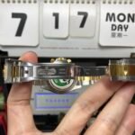 Rolex Cosmograph Daytona Series m116503-0001, two-tone gold case white dial and steel bracelet, 40mm size. - 图片 5