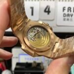 Patek Philippe Nautilus series 57111R-001, Coffee Dial Rose Gold Case Steel Bracelet, 40mm size. - 图片 4