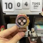 Rolex Cosmograph Daytona Series 18K ROSE GOLD, color gem scale, 40mm size. - 图片 8