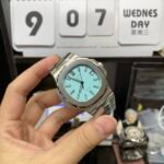 Patek Philippe Nautilus series 57111A-018, Tiffany Blue Dial, 40mm Size. - 图片 9