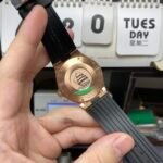 Vacheron Constantin Overseas Collection series 47040, 18K ROSE GOLD CASE GOLD GREY Dial Rubber Strap, 41mm Size. - 图片 2