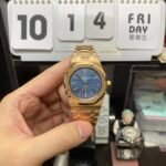 Audemars Piguet Royal Oak Offshore Series 15202OR.OO.1240OR.01, Blue Dial with Rose Gold Case, 39mm Size. - 图片 2