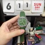 Patek Philippe Aquanaut Series 5168G-010, Green Dial Green Rubber Strap, 42.2mm Size. - 图片 17