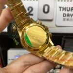 Rolex Cosmograph Daytona Series m116508-0014, Full Gold Case Gold Dial Stick Hour Markers, 40mm size. - 图片 4