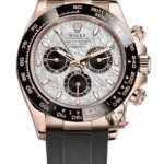 Rolex Cosmograph Daytona Series m116515ln-0055, Rose Gold Case Meteorite Dial, 40mm size.