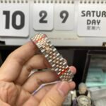 Rolex Datejust Series m278271-0030, Rose Gold and Gray Dial five-bead chain stainless steel bracelet, 31mm size. - 图片 5