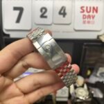 Rolex Datejust series m126234-0051, Mint Green Dial and Five-Link Stainless Steel Bracelet Variant, 36mm size. - 图片 4