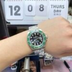 Rolex Submariner Series m126610lv-0002, New Green Hulk "STARBUCK" Genuine Green Ceramic Bezel Black Dial,Added the function of reverse calendar adjustment, ?41mm size. - 图片 24