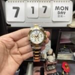Rolex Cosmograph Daytona Series m116503-0001, two-tone gold case white dial and steel bracelet, 40mm size. - 图片 2