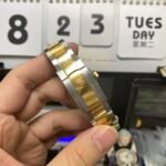 Rolex Datejust series m126333-0013, Two-Tone Gold Case Black Dial with Stick Hour Markers, 41mm size, Oyster stainless steel bracelet. - 图片 5
