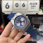 Audemars Piguet Royal Oak Offshore Series 26420TI.OO.A027CA.01, Blue Dial with Blue Rubber Strap, 43mm size. - 图片 3