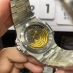 Patek Philippe Nautilus series 58111G-001, White Case with Blue Dial, 40mm Size. - 图片 4