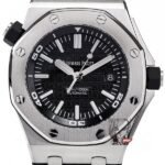 Audemars Piguet Royal Oak Offshore Series 15710ST.OO.A002CA.01, Black Transparent Caseback, 42mm Size.