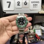 Rolex Submariner Series m126610lv-0002, New Green Hulk "STARBUCK" Genuine Green Ceramic Bezel Black Dial,Added the function of reverse calendar adjustment, ?41mm size. - 图片 2