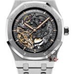 Audemars Piguet Royal Oak Series 15407ST.OO.1220ST.01, Deep Gray dial, 41mm size.