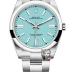 Rolex Oyster Perpetual Series m124300-0006, Tiffany Blue Dial, 41mm Size .