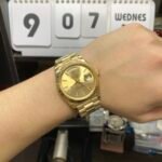 Rolex Day-Date Series m228238-0003, Full Gold Case Gold Dial Stick Hour Markers, 40mm Size. - 图片 6