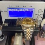 Rolex Datejust Series m126333-0010, Two-Tone Gold Case with Gold Dial, featuring an 18K gold case, 41mm size. - 图片 8
