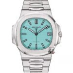 Patek Philippe Nautilus series 57111A-018, Tiffany Blue Dial, 40mm Size.