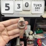 Rolex Datejust series m279135rbr-0001, Coffee Dial with Diamond Bezel and Full Rose Gold Case, 28mm size. - 图片 2